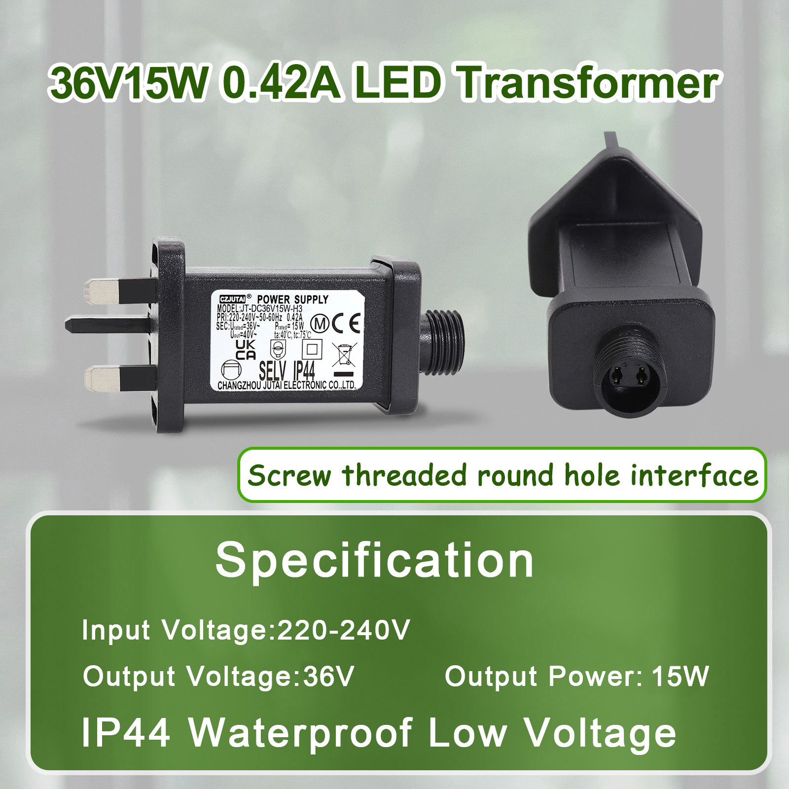 🎄CZJUTAI Power Supply JT-EL/FC31V3.6W 31V 3.6W Christmas Light Ku