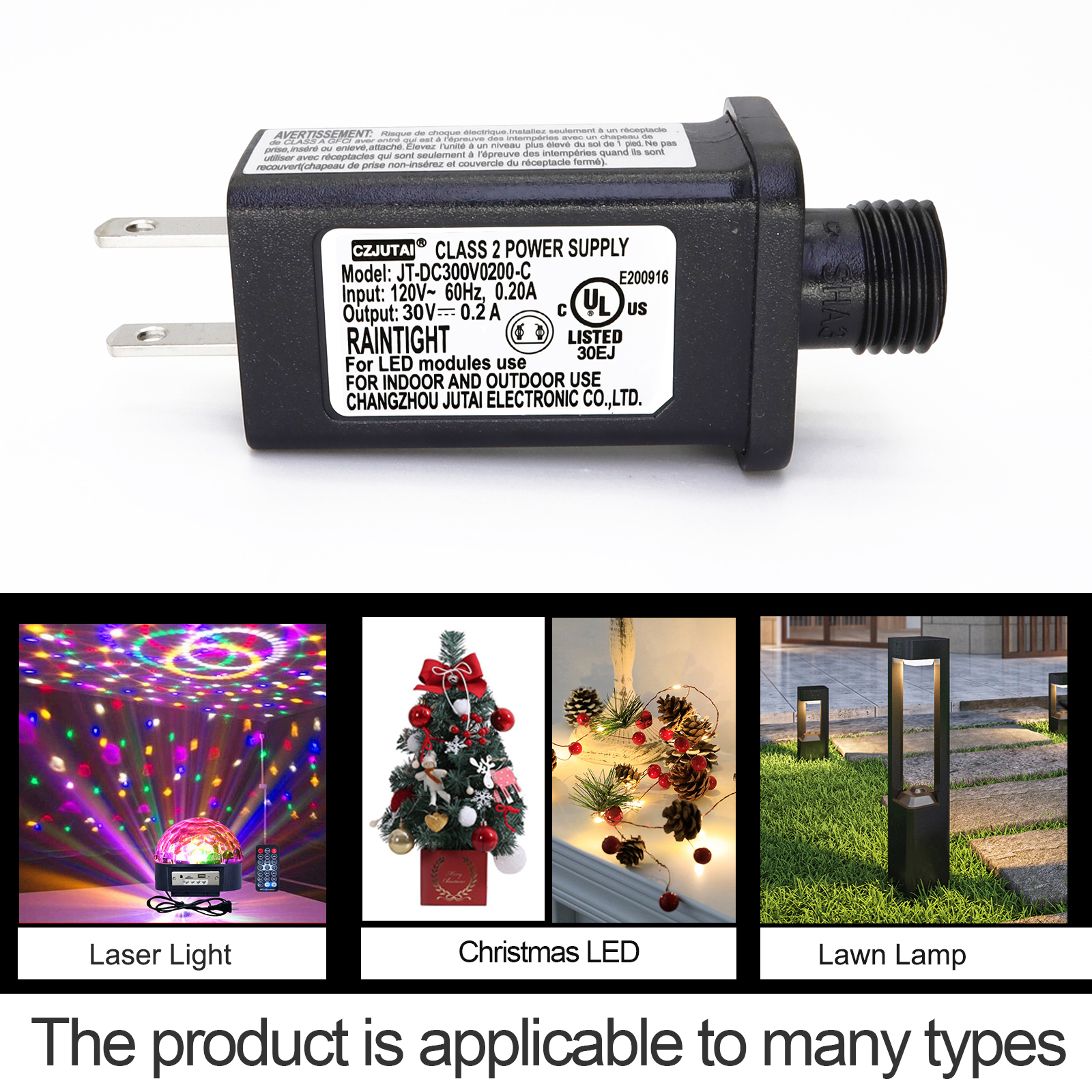 OTGFRF-Transformer 30V LED Controller Class 2 Power Supply, IP44